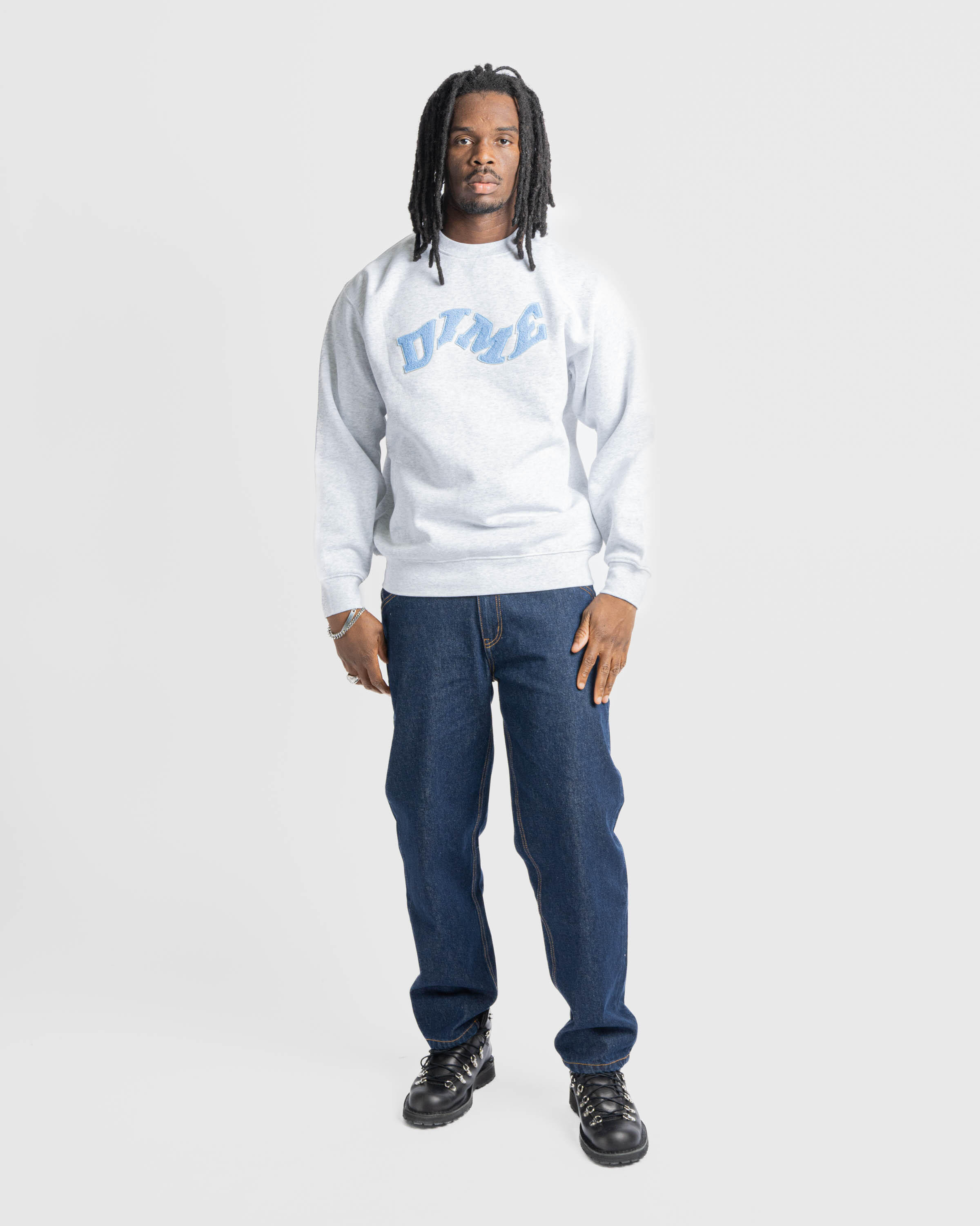 【Dime】College Crewneck スウェット Dime College Crewneck | DIMEFA2423ASH | AFEW STORE